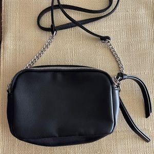 Cross Body double Zip purse